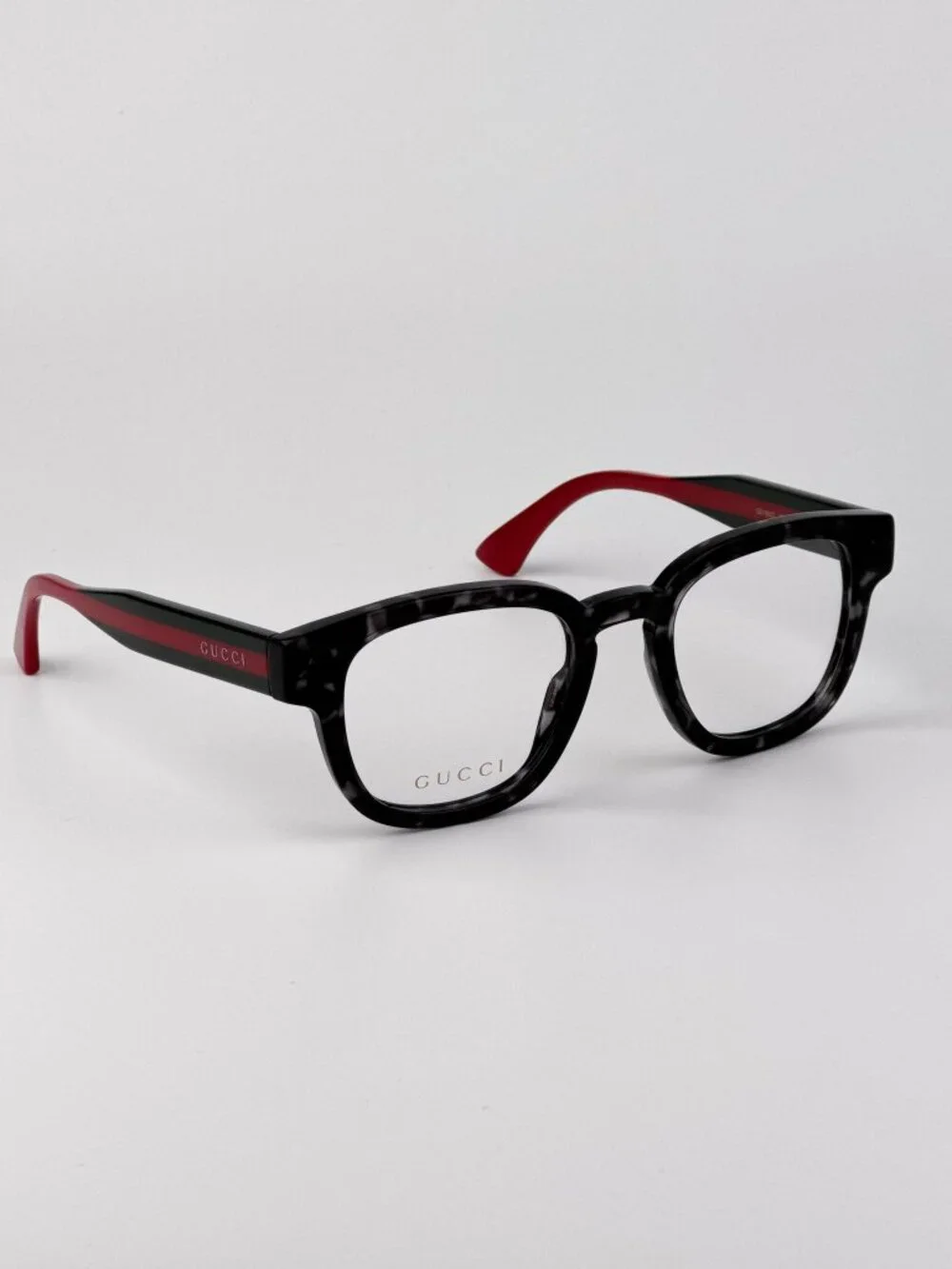 Gucci Men’s Eyeglasses | Grey Havana Square Frame | GG1992O 002 | NEW AUTHENTIC